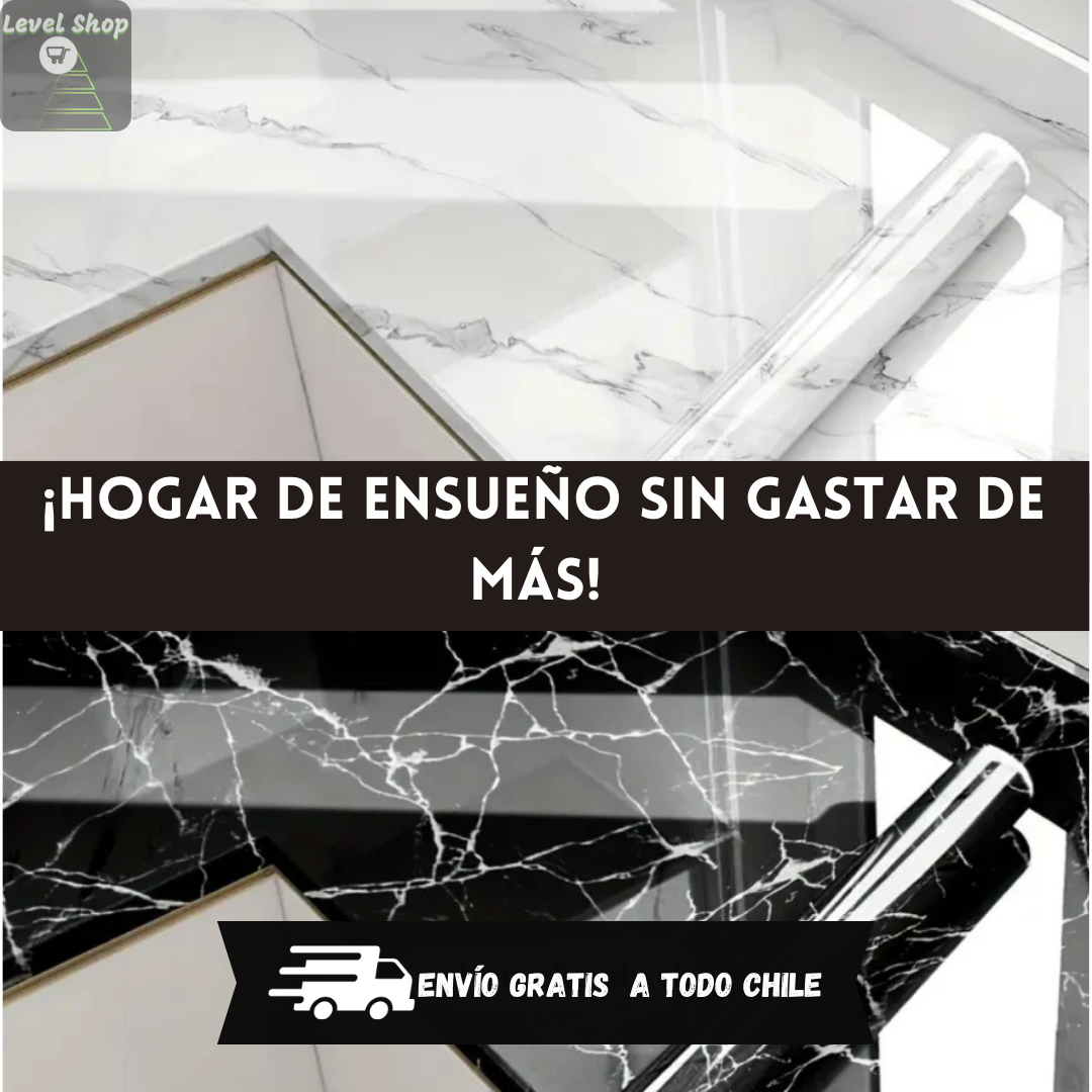 Papel Mármol Luxe ✨🏡 ¡Renueva tu hogar sin obras ni gastos excesivos!