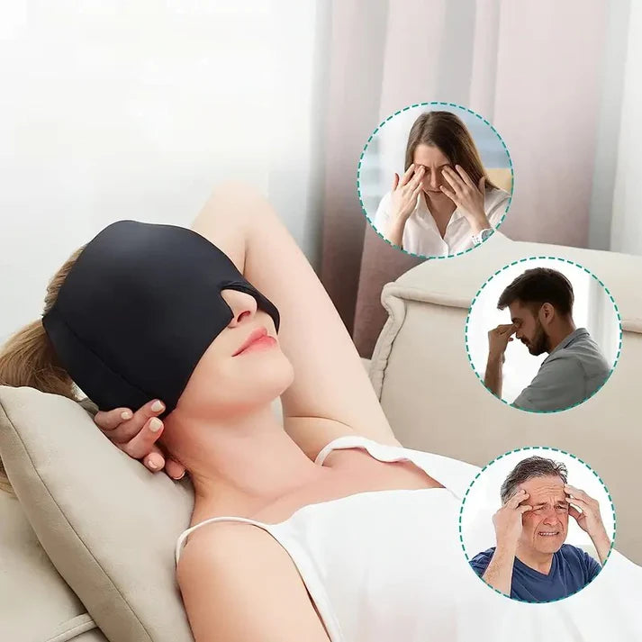 Gorro AntiMigraña 💤💙 ¡Alivio, donde y cuando lo necesites!