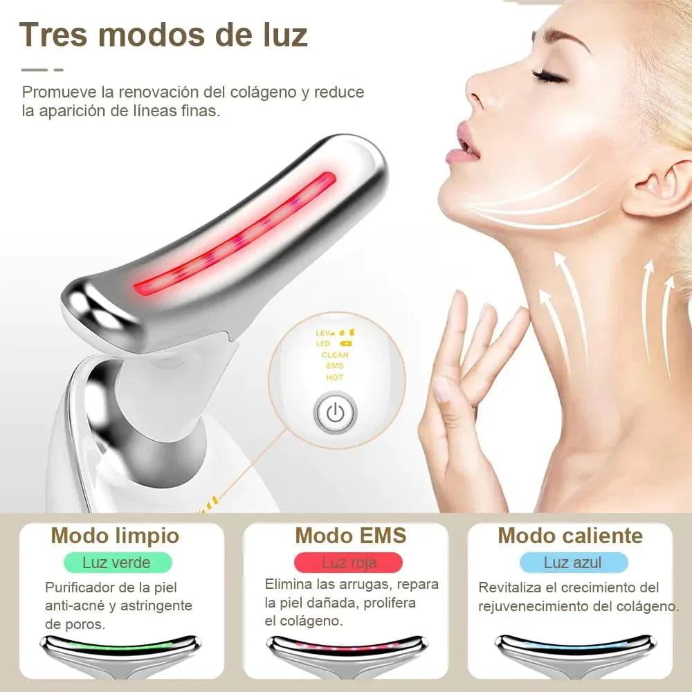 MASAJEADOR FACIAL FacialZen 🌸💆♀️