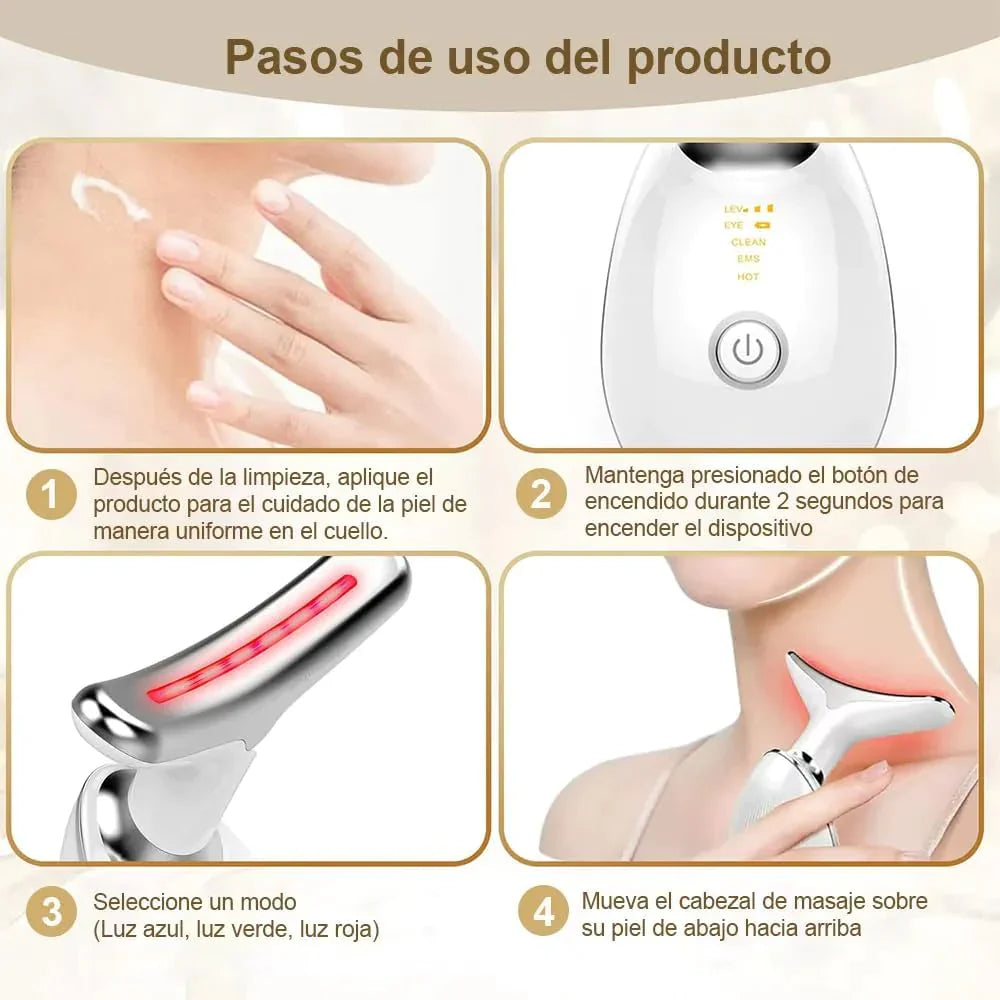 MASAJEADOR FACIAL FacialZen 🌸💆♀️