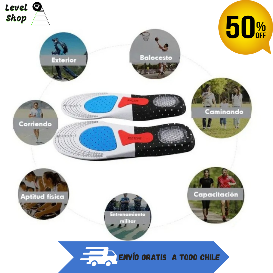 🌿👣 Plantillas PieConfort – Alivio Total 🌟