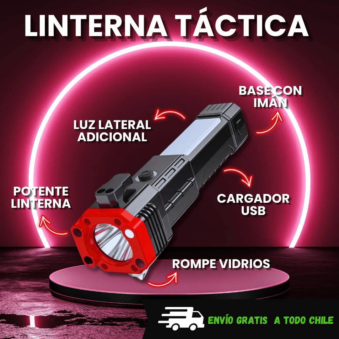 Seguridad en tus manos🔨MartilloLED 4en1🔦