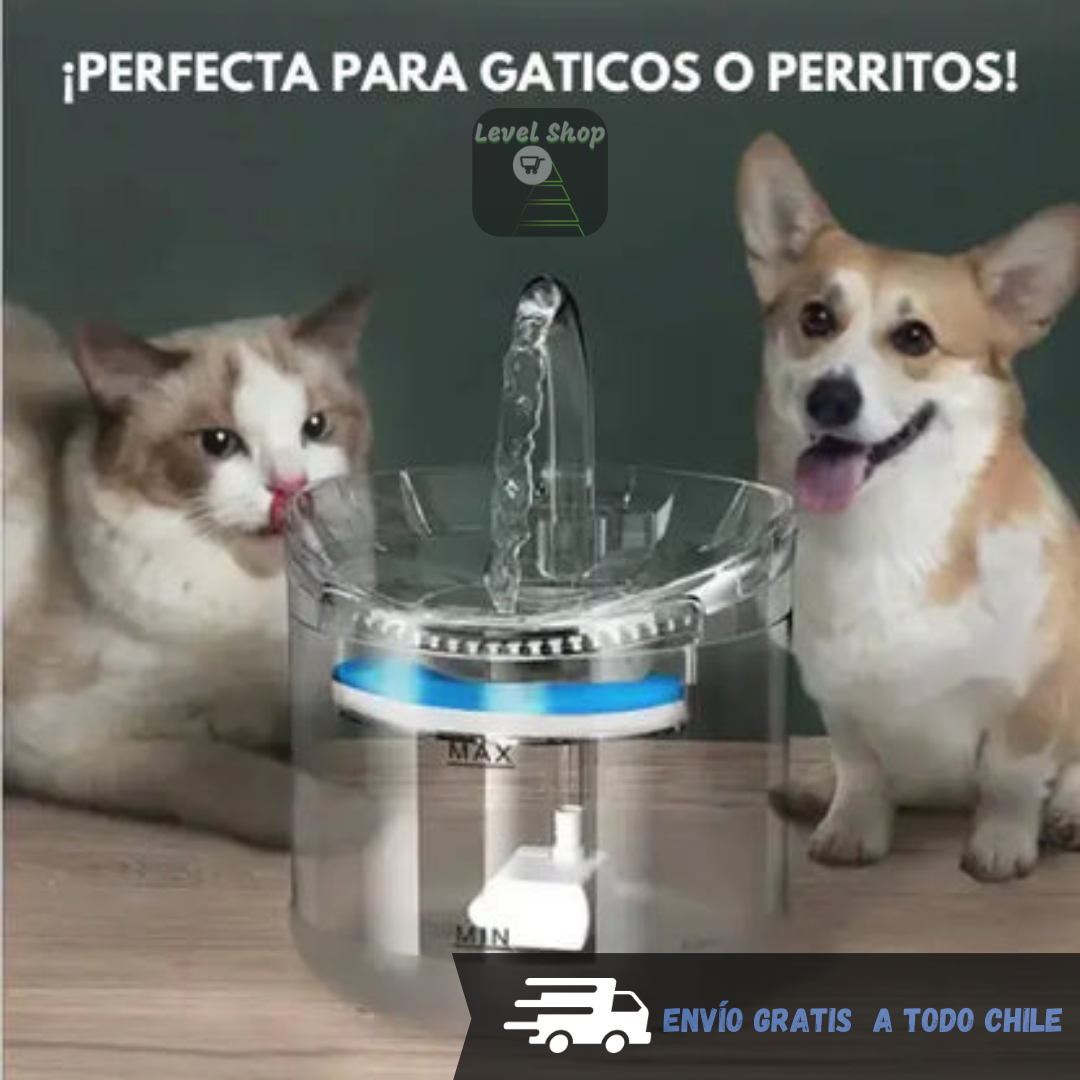🐱💧 Fuente de Agua AquaMichi – Hidratación Pura para tu Gato 🐾