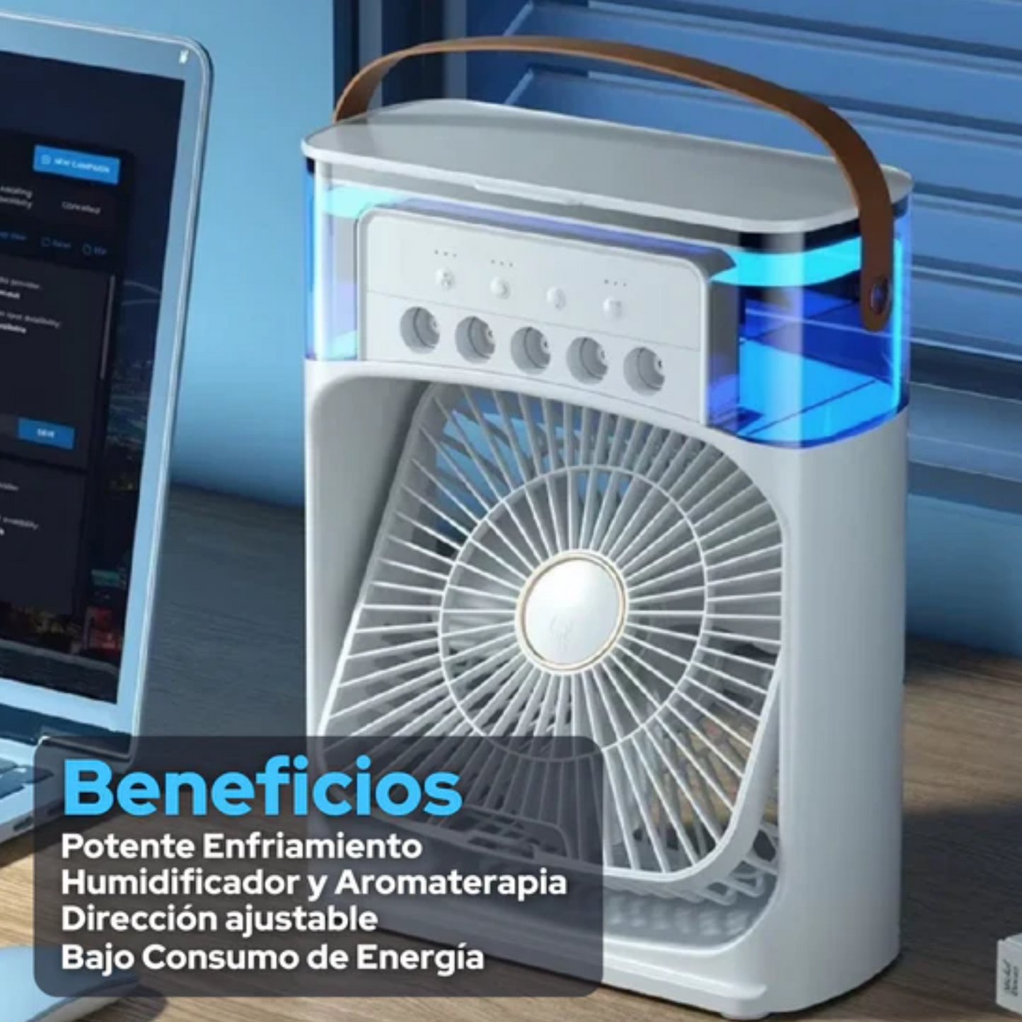 ❄️Ventilador Humidificador BreezeCool 💨🧊