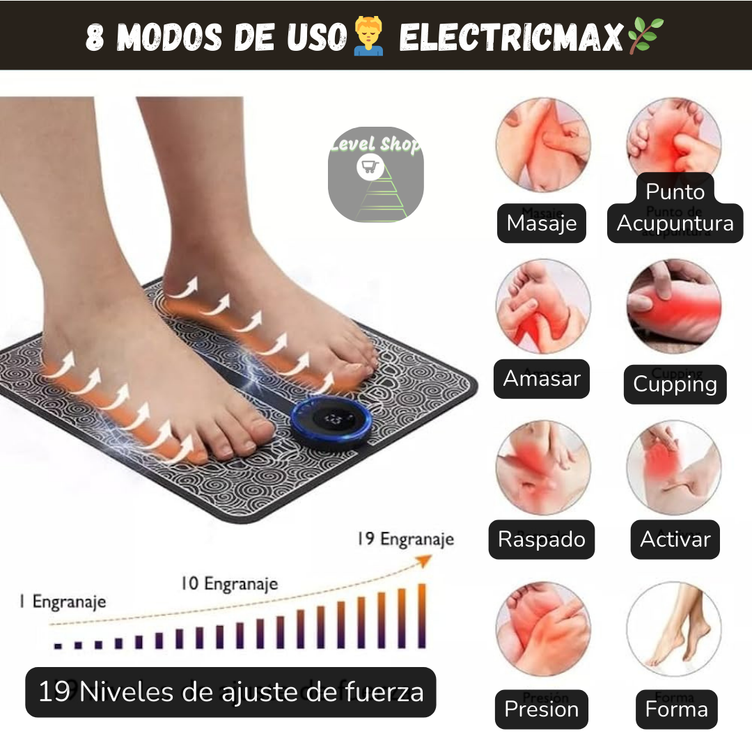 Masajeador de pies💆♂️ ElectricMax🌿
