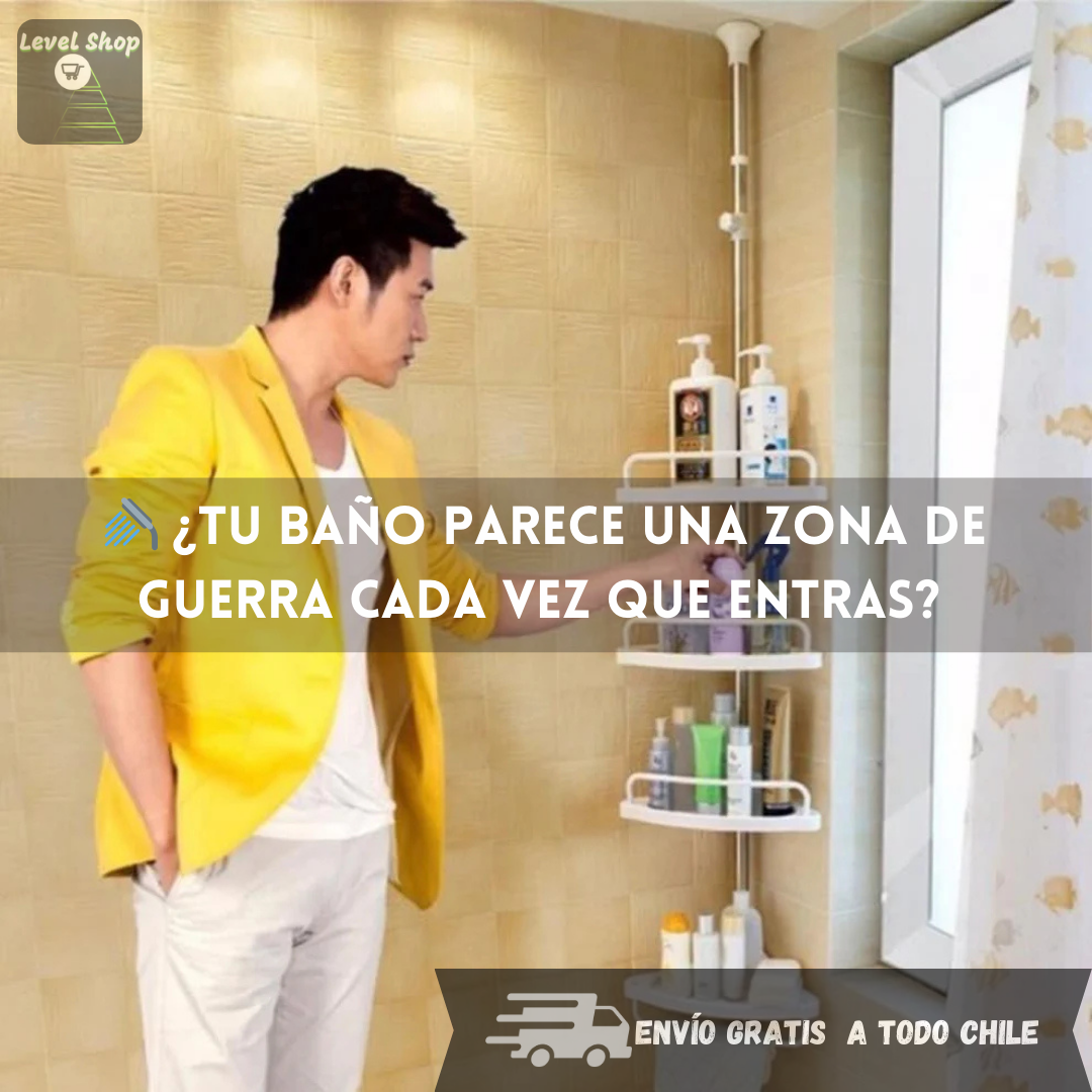 Esquinero Ajustable 🚿 ¡Más espacio, más orden, cero esfuerzo!