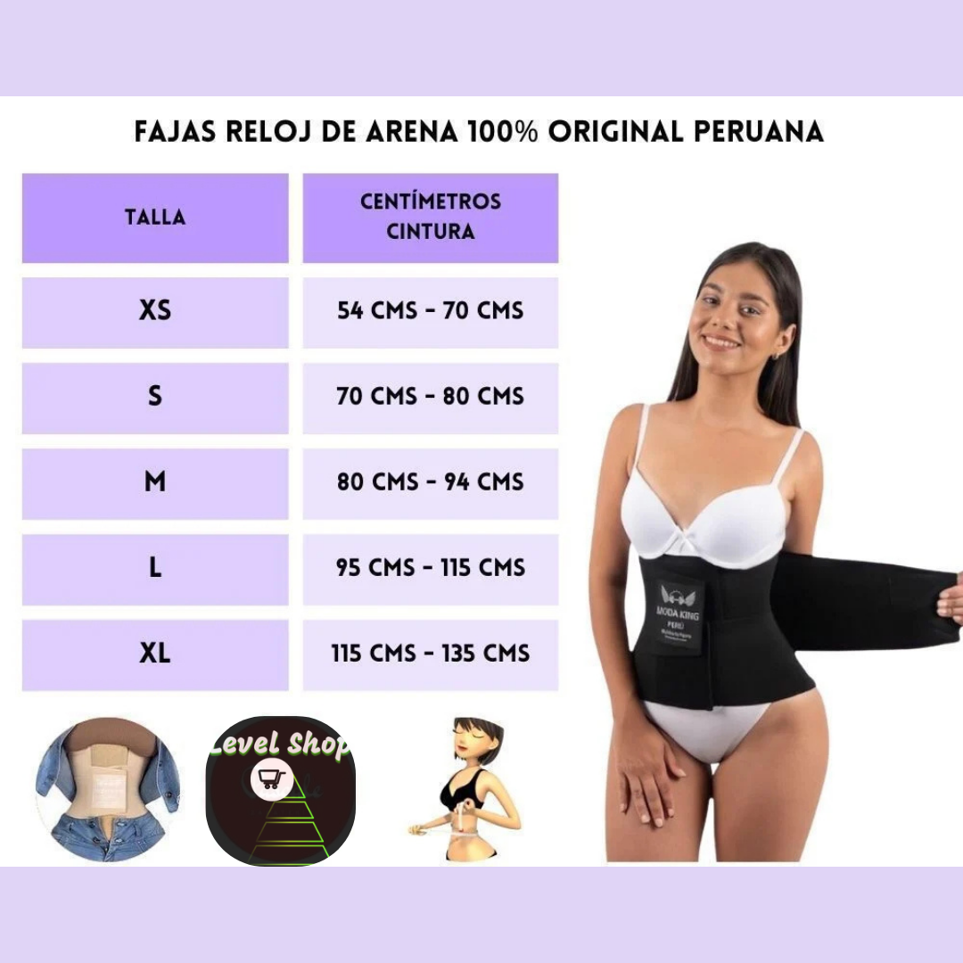 💃 Faja Reductora SculptFit – Define Tu Figura con Compresión Ideal 💖