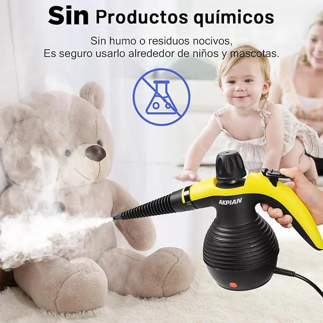 🧼 Mopa a Vapor Multiuso – Limpieza Profunda e Higiénica en Segundos 🚀