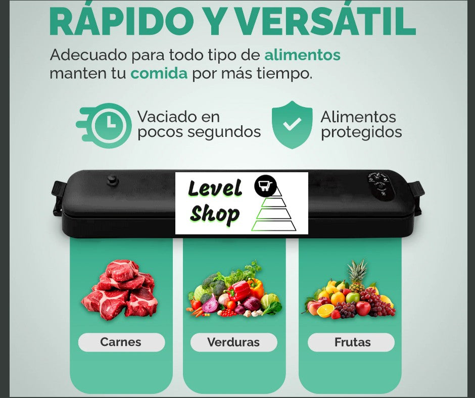Sellador al Vacio FreshGuard 🌟🥑
