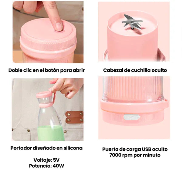 🌟🥤BATIDORA PORTATIL - JUGUERA Shake Mix🥤🎯