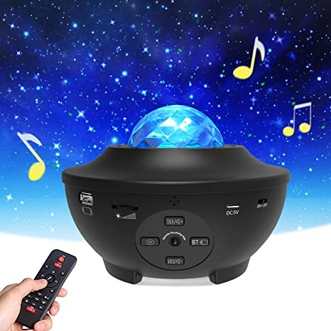 PROYECTOR GALAXIA BLUETOOTH PARLANTE☀️🚨🔊
