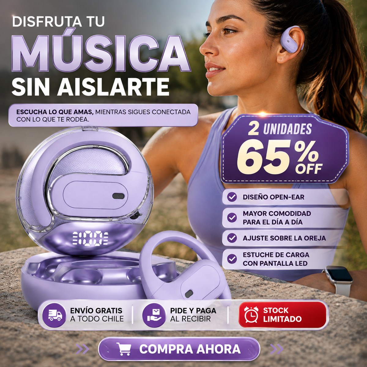 ClearWave Air – ¡Escucha todo sin taparte los oídos!