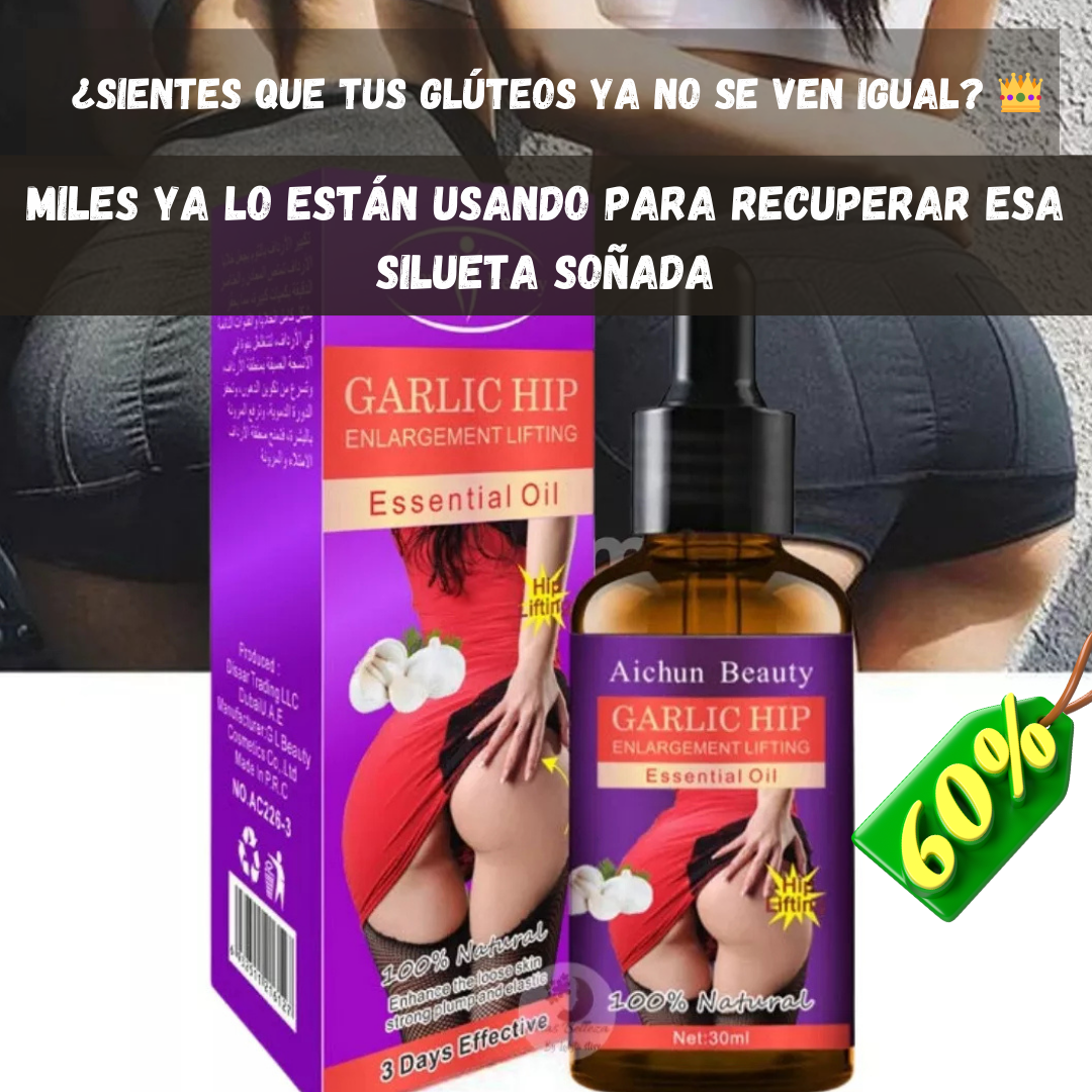 Aceite RealzaGlúteos 🔥¡Realza tus curvas y refleja seguridad!