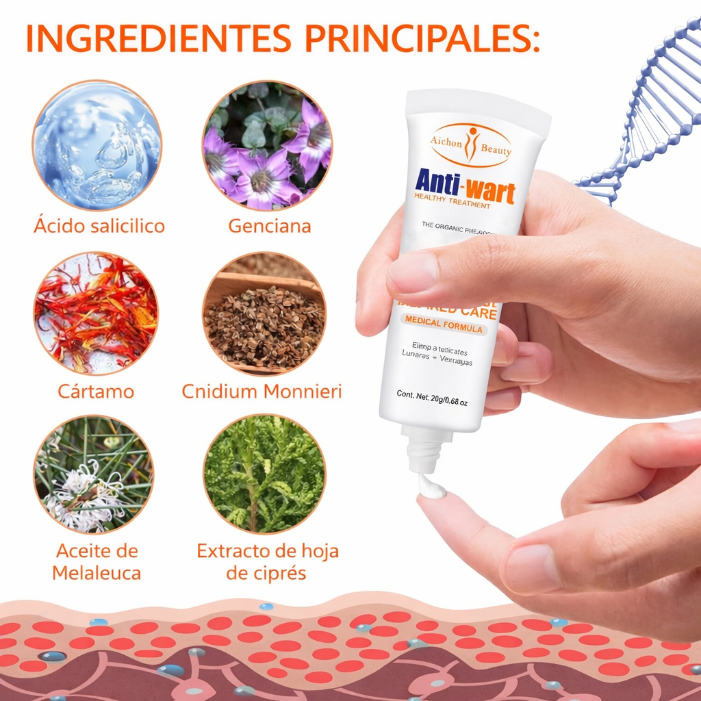 DermaClear - ¡Ayuda a reducir verrugas visibles!