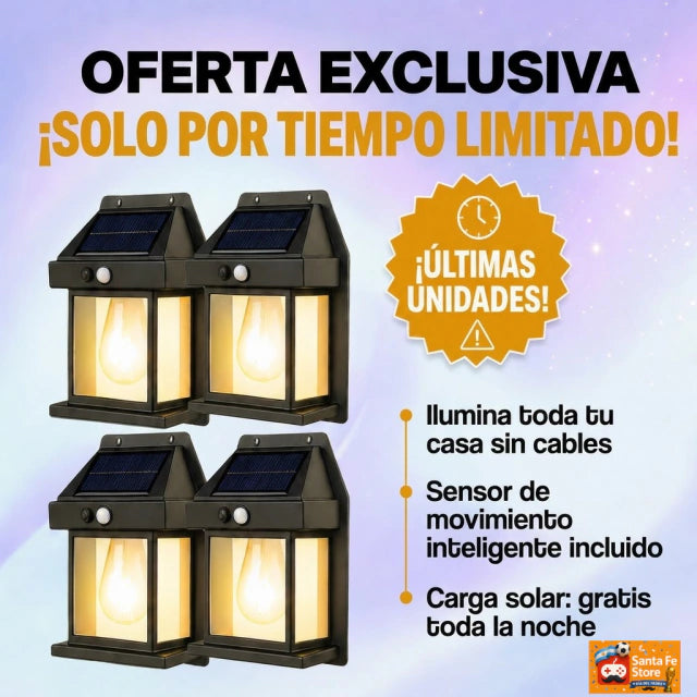 SolarGuard 2X1 - ¡Protege tus accesos de noche!