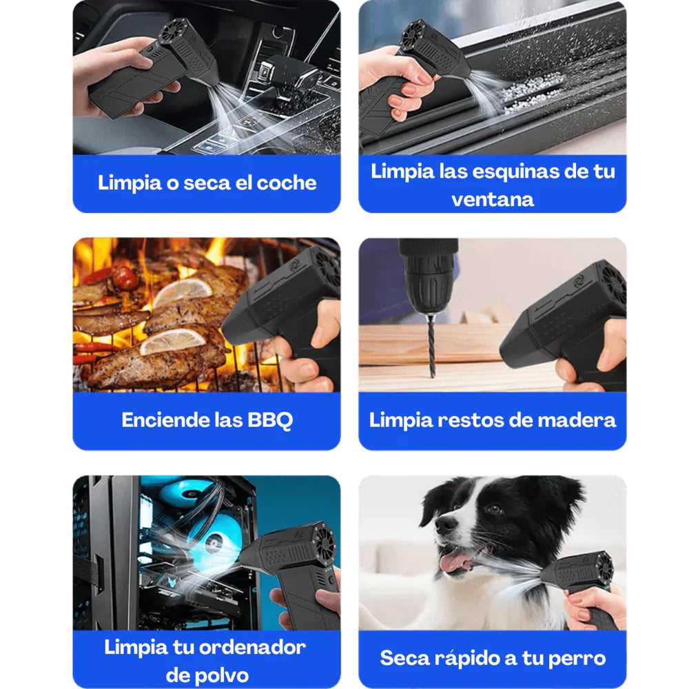 AirPulse💨 ¡Limpieza profunda en la palma de tu mano!