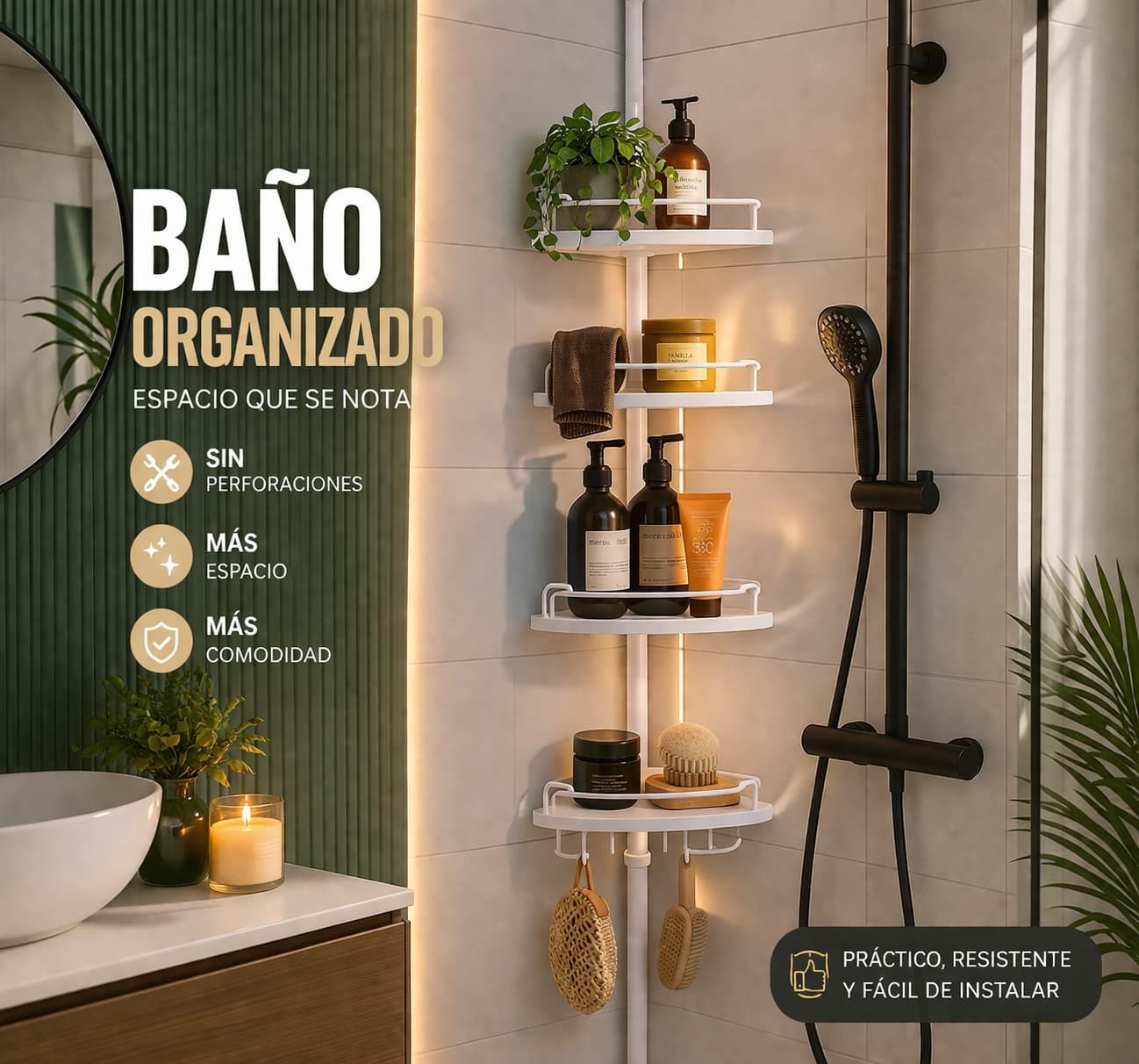 AquaOrder - ¡Baño limpio y organizado!