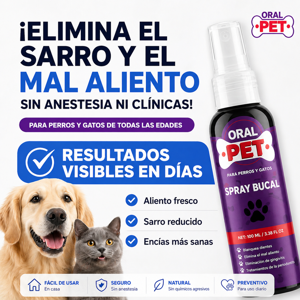 PetryFresh - ¡Adiós al mal aliento diario!