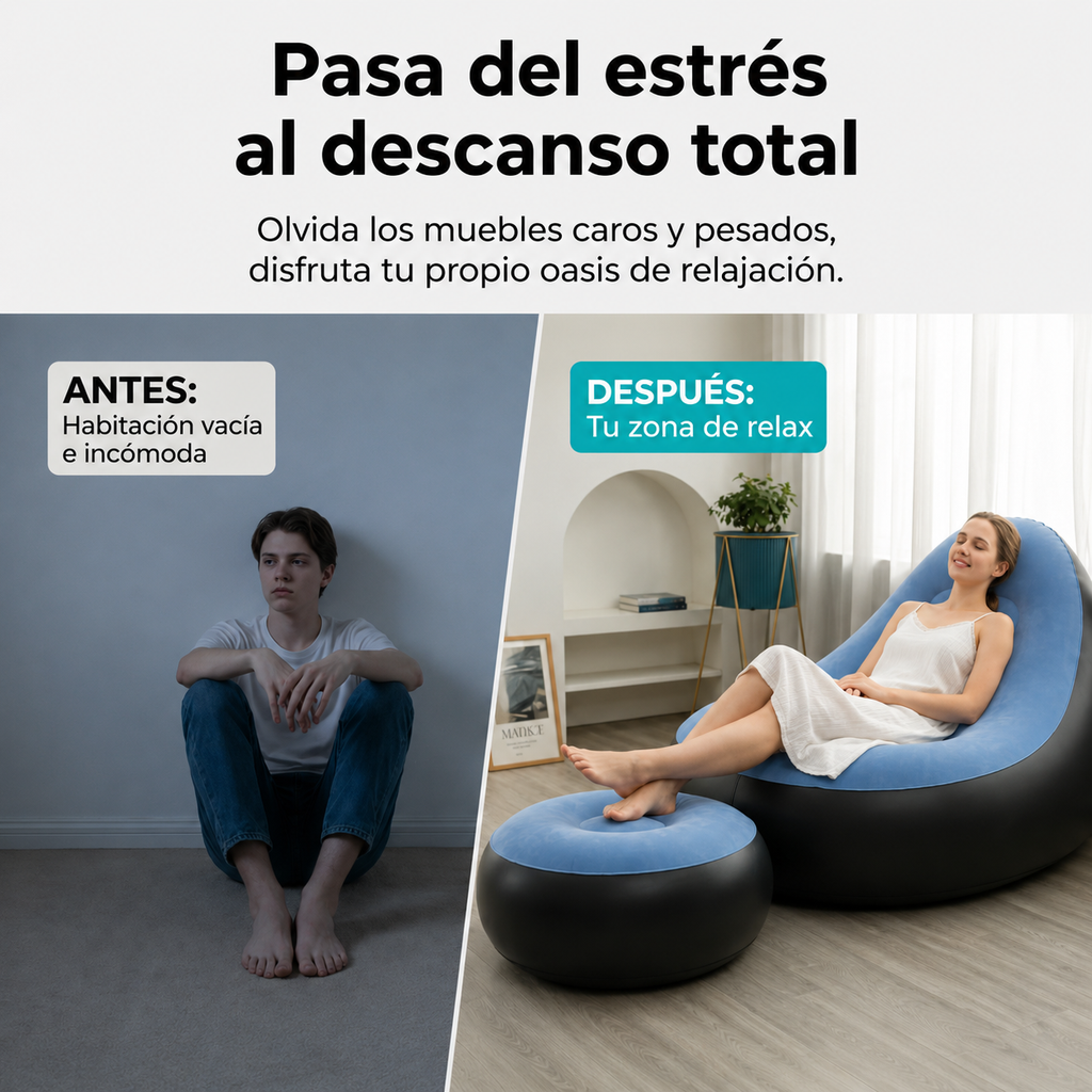 CloudRest + Regalo - ¡Descanso Cómodo y Compacto!