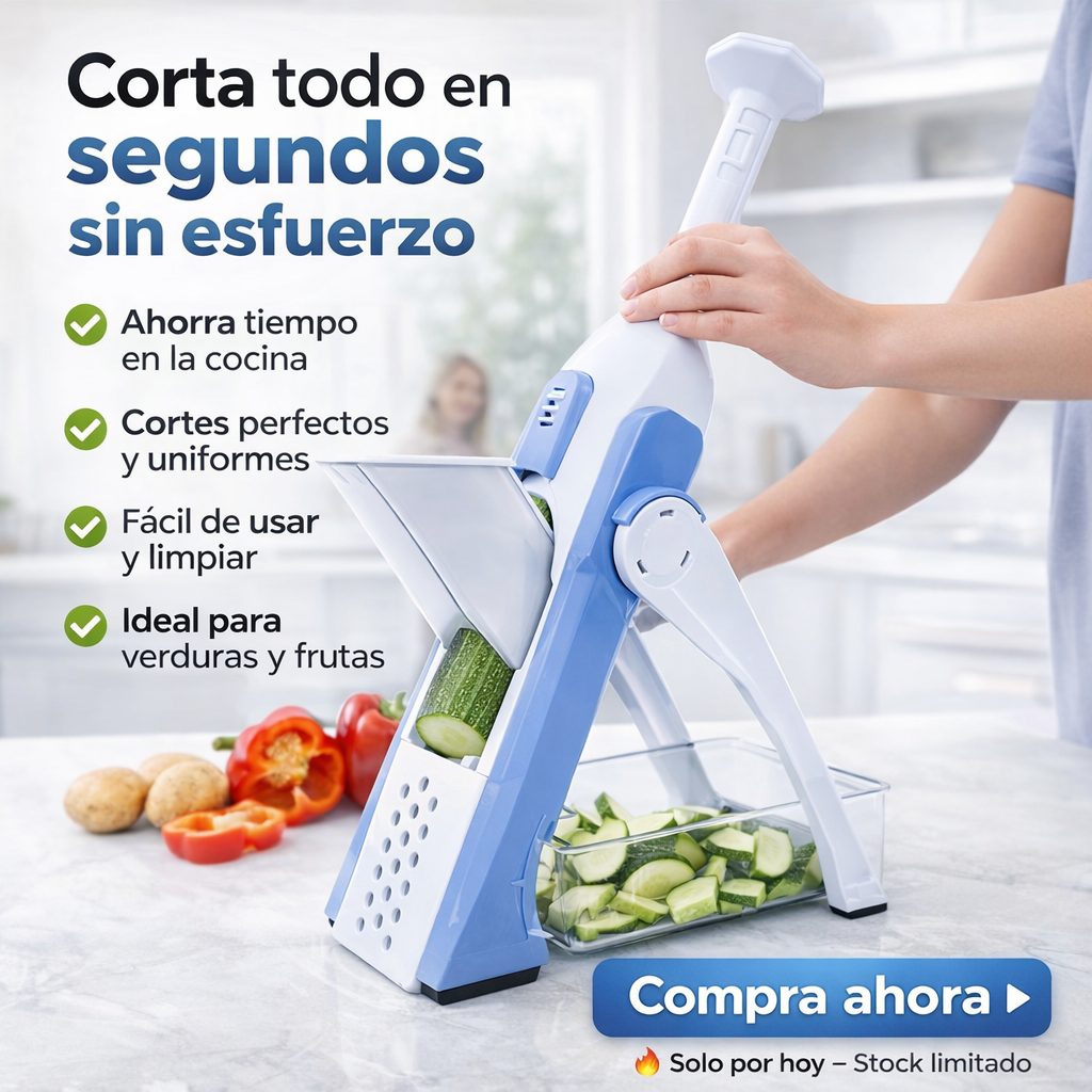 Picador Verduras 3 en 1 🔪🥒