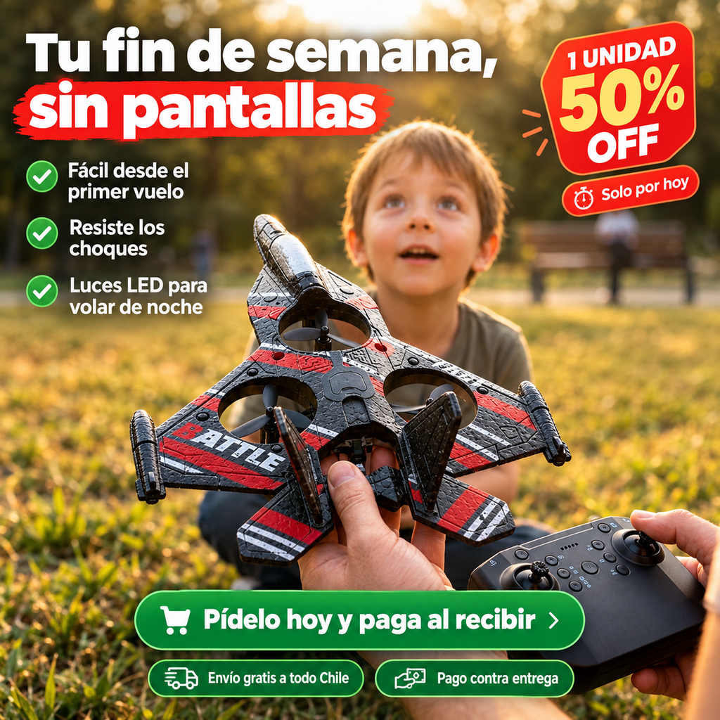 SkyKids EPP - ¡Vuela fácil y resiste cada choque!