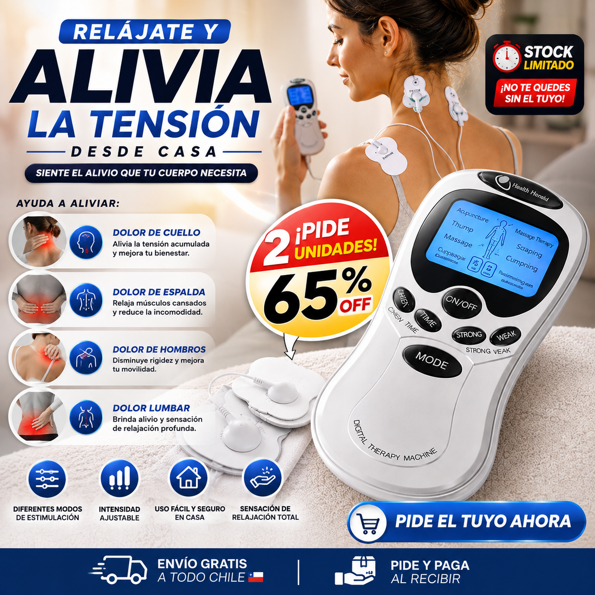 Xpoint Relief Pro – ¡Alivio a tus dolores en minutos!