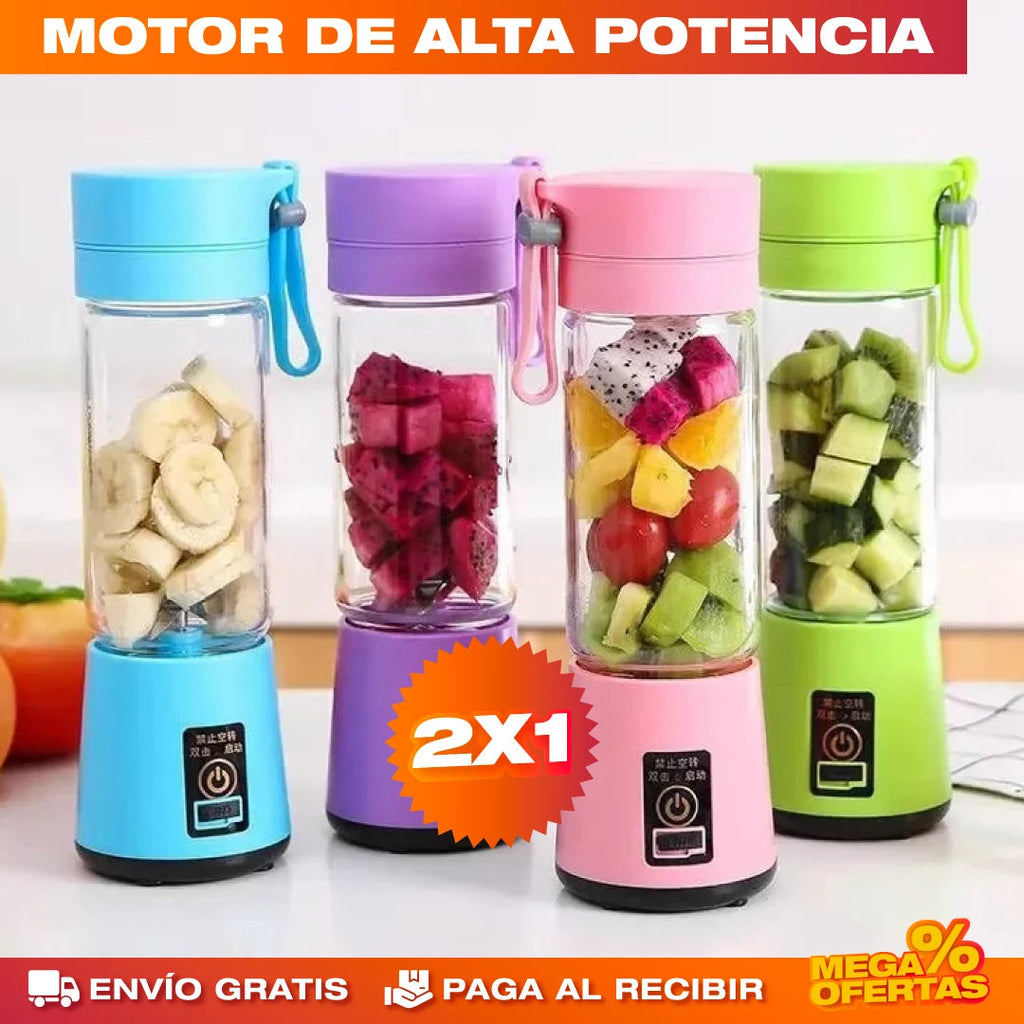 NutriMix Go 2X1 - ¡Mezcla saludable donde quieras!