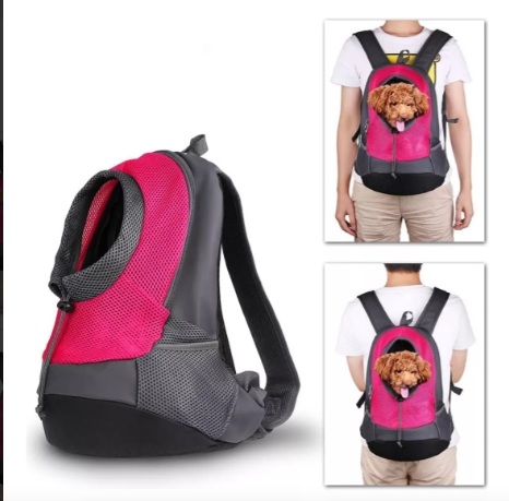 Mochila tipo canguro para mascotas🐾🎒