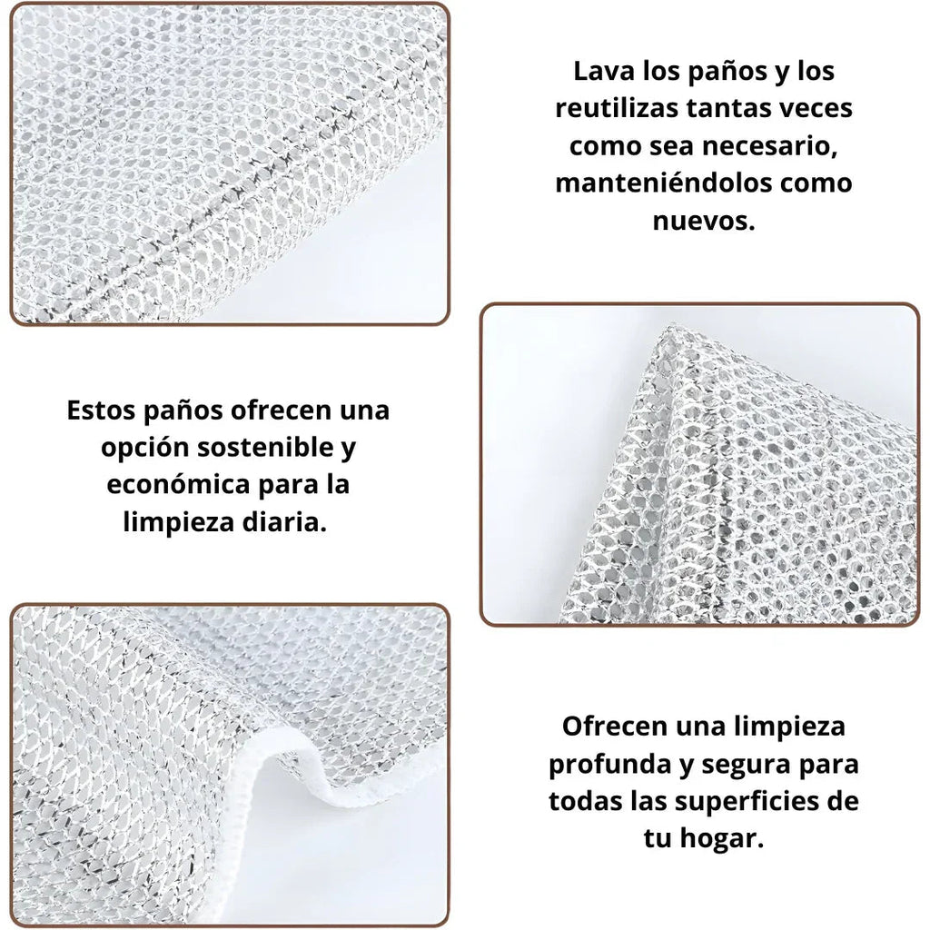 SteelClean x10 - ¡Quita grasa sin rayar!