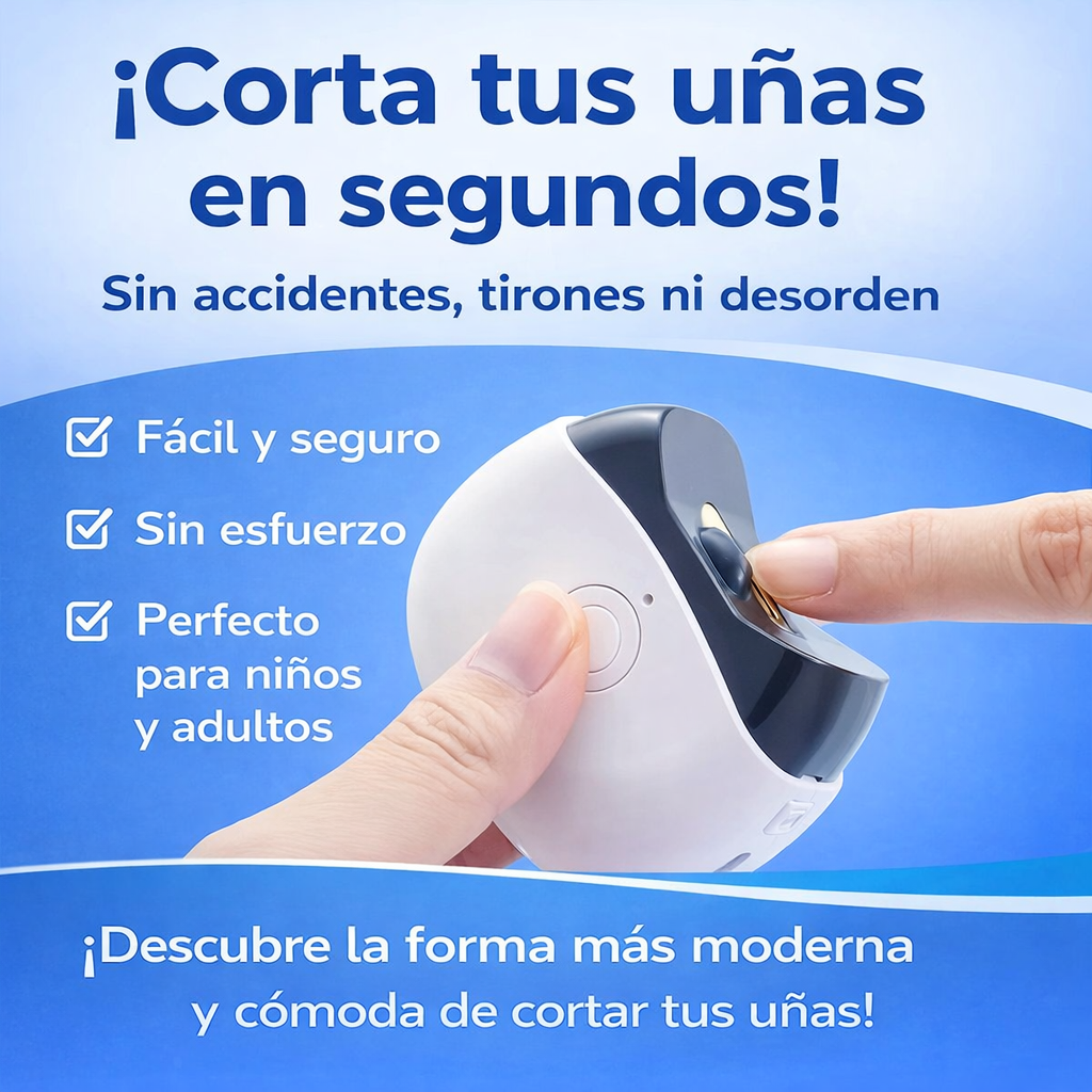 CortaUñas Inteligente 💅 Precisión y Comodidad en Segundos✨