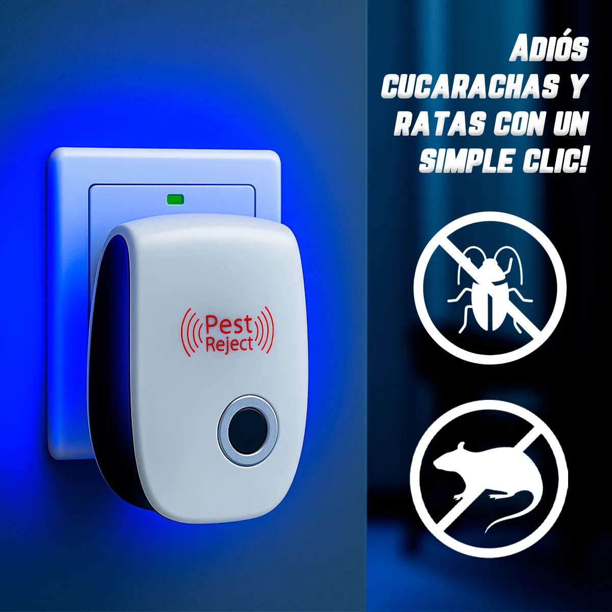 UltraBlock X2🐀🔊 ¡Aleja plagas sin ensuciar tu casa