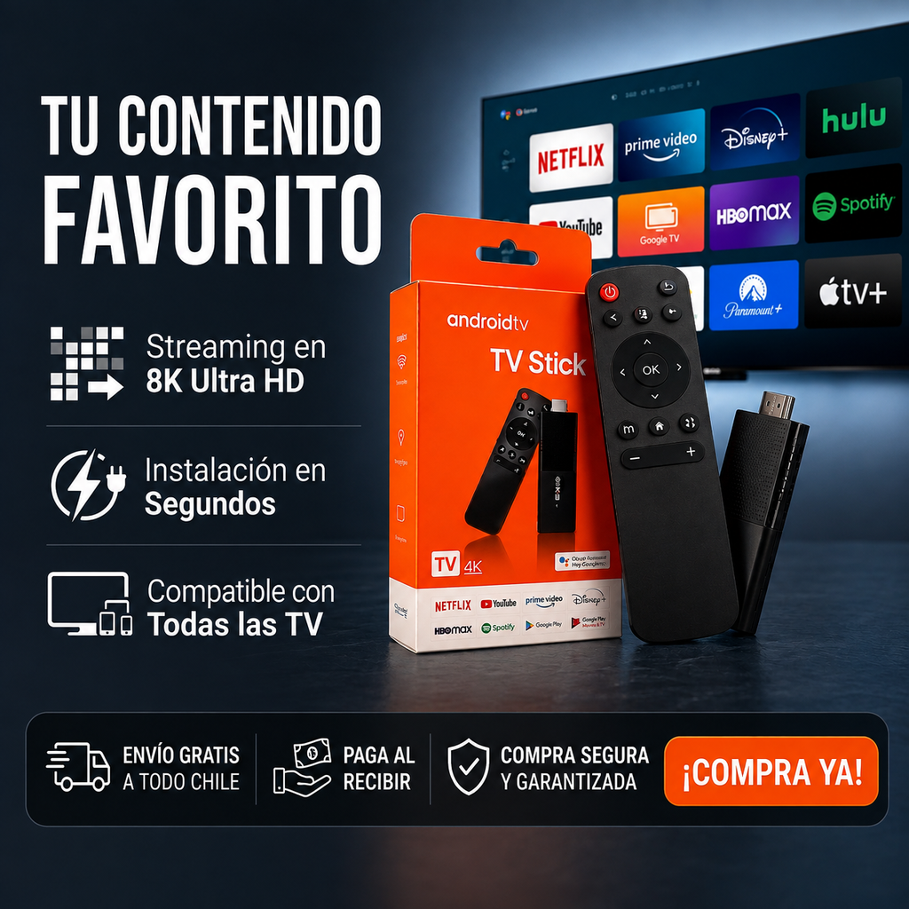 SmartVision Stick - ¡Disfruta películas y series sin cortes!