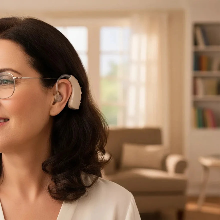 Microear - ¡Sonido nítido con solo un botón!