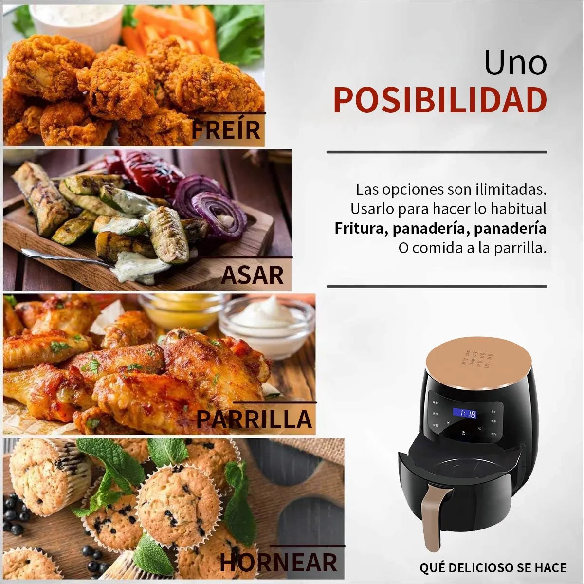AirChef Pro - ¡Cocina Fácil y Saludable!