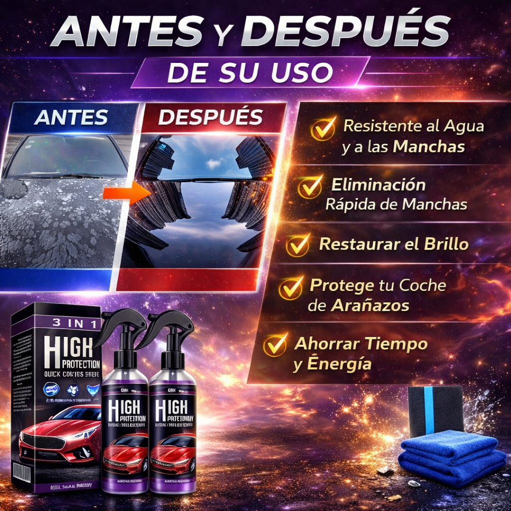 NanoShine - ¡Brillo y Protección al Instante!
