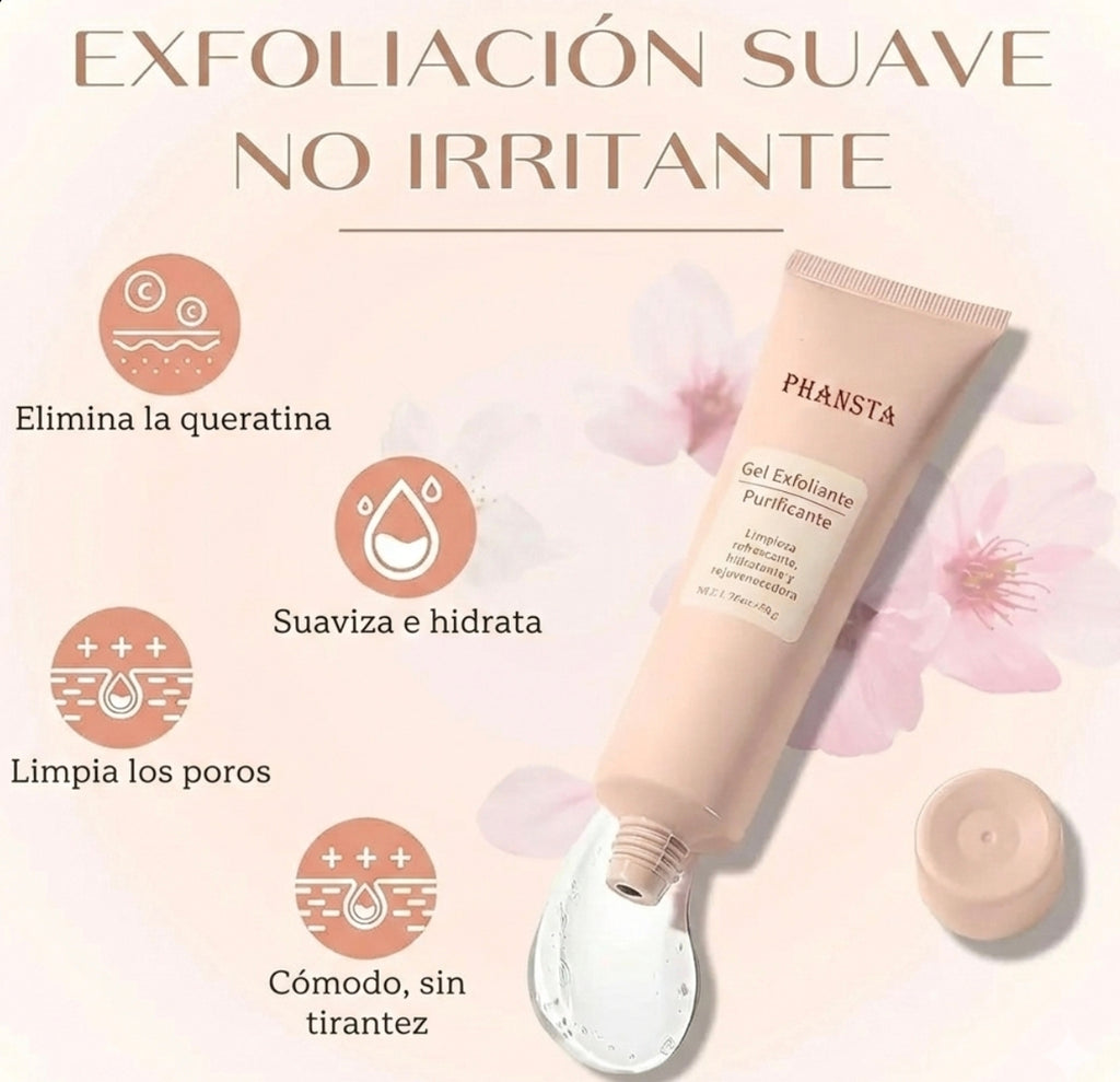 DermaGlow Gel - ¡Limpia y suaviza tu piel!