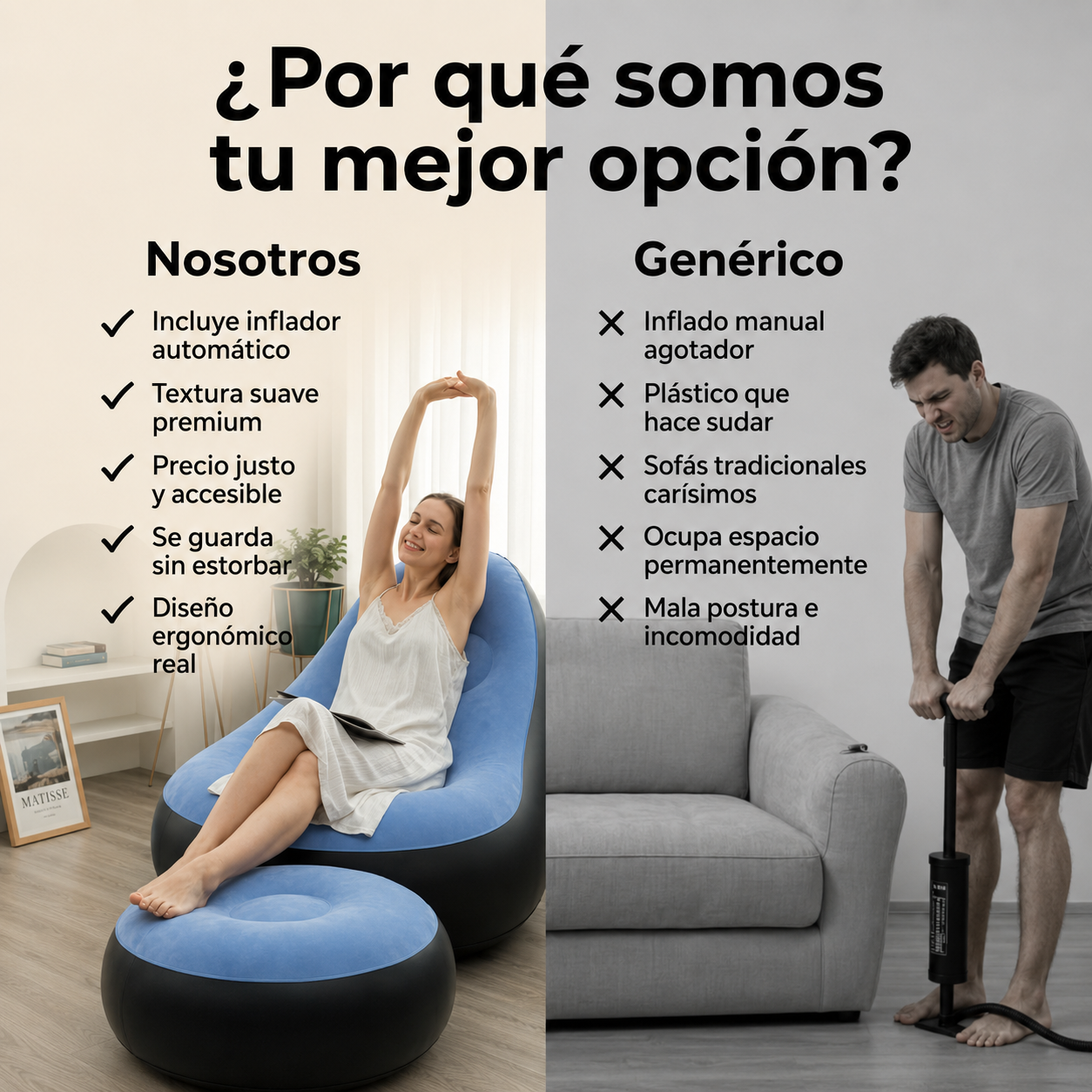 CloudRest + Regalo - ¡Descanso Cómodo y Compacto!