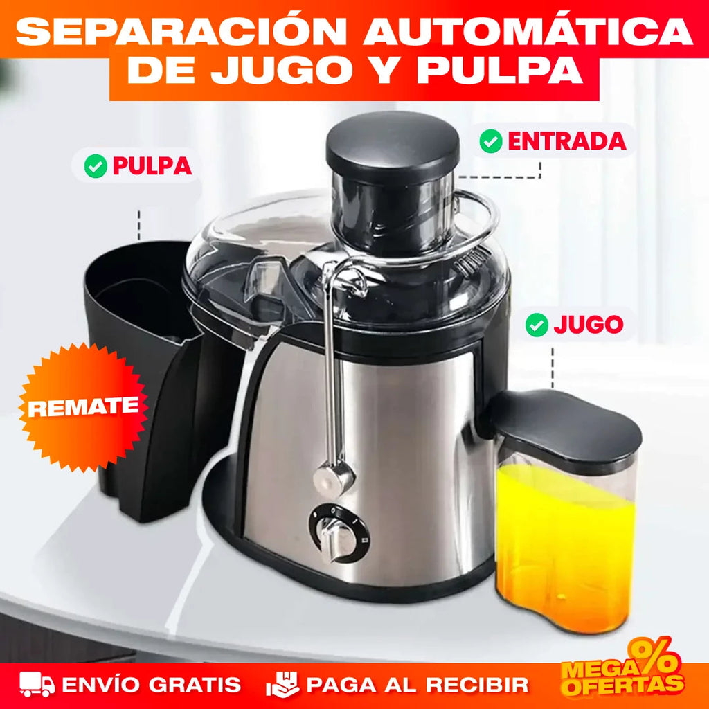 QuickExtract 800 🍊  ¡Jugo fresco en menos tiempo!