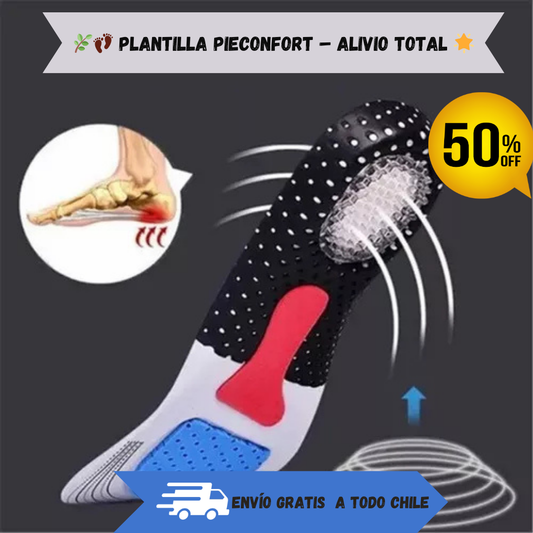 🌿👣 Plantillas PieConfort – Alivio Total 🌟