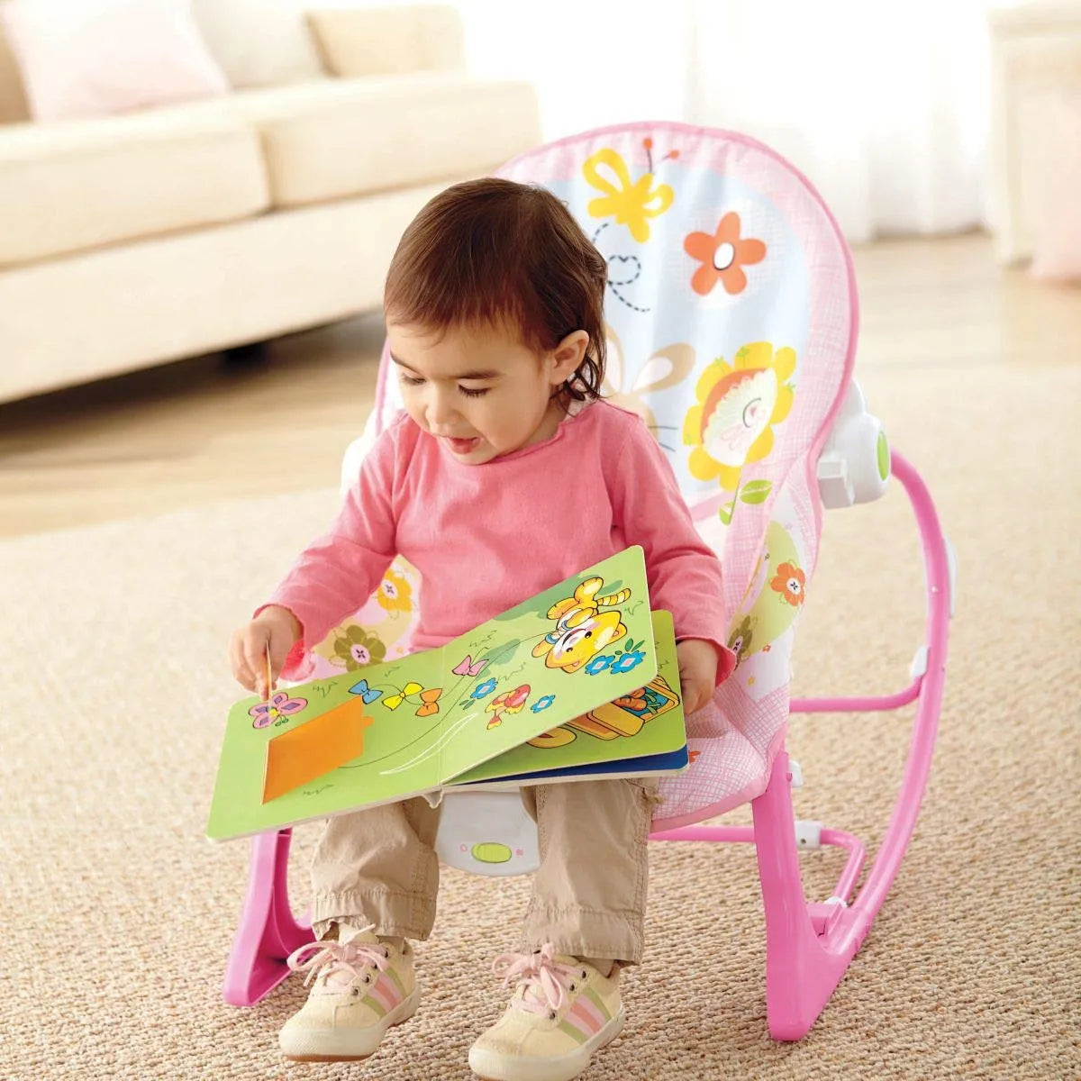 Mecedora GrowSeat👼 ¡El asiento que se adapta mientras tu bebé crece!