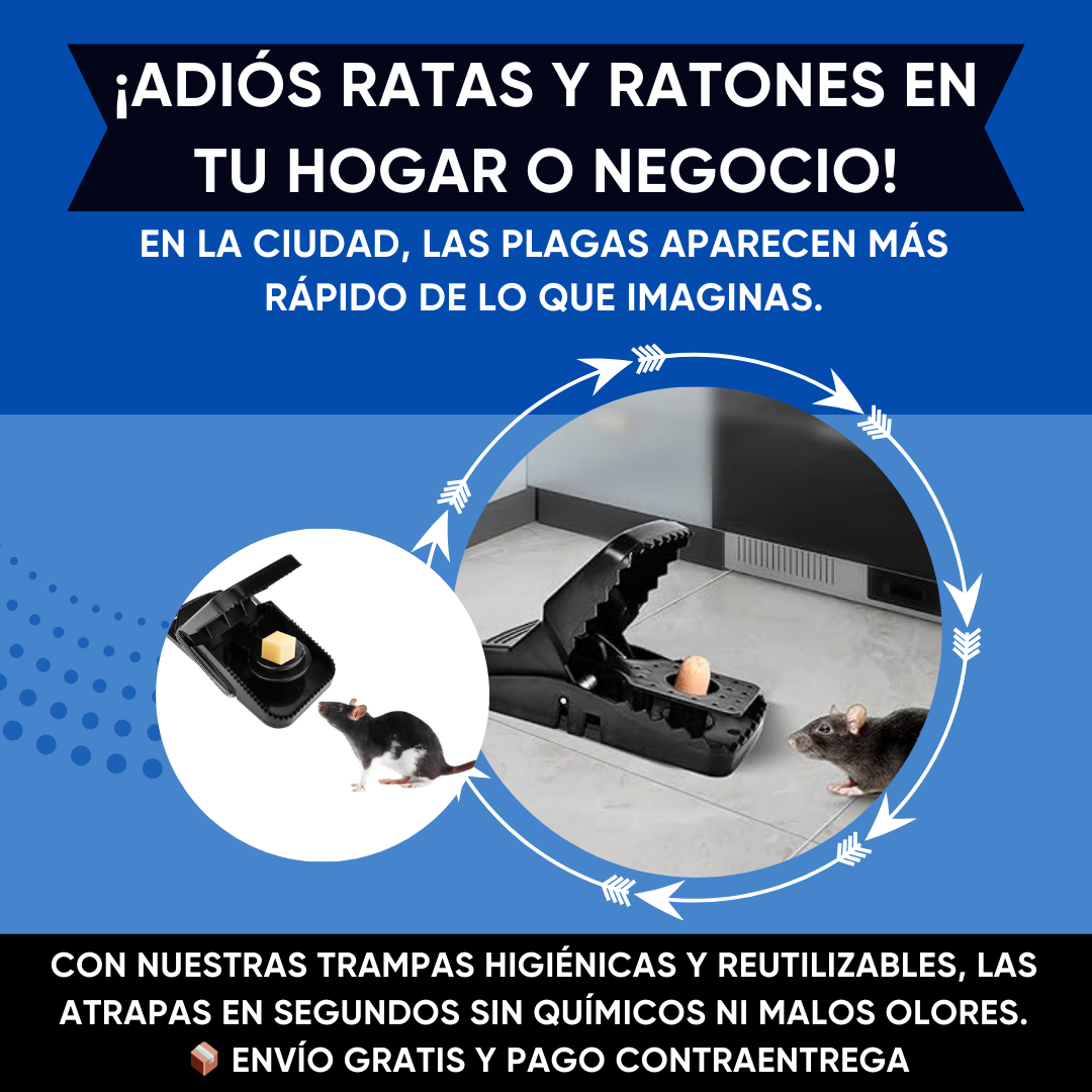 SafeCatch X5 🐀 ¡Control seguro y reutilizable!