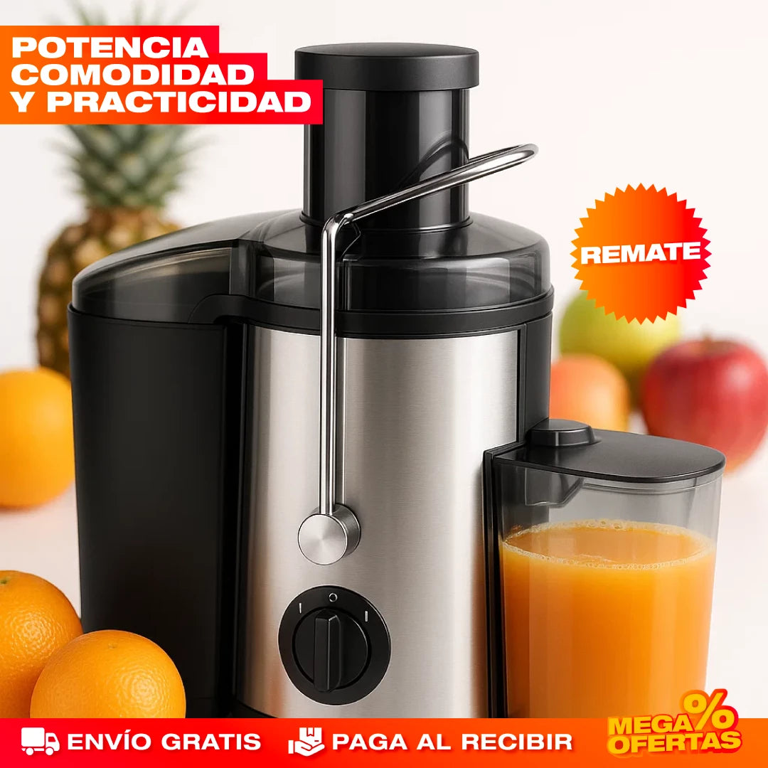 QuickExtract 800 🍊  ¡Jugo fresco en menos tiempo!