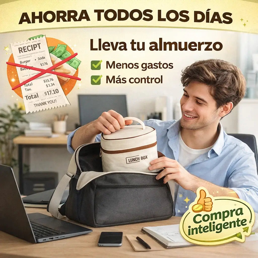 LunchPro 🥗¡Lleva tus comidas protegidas y listas donde vayas!