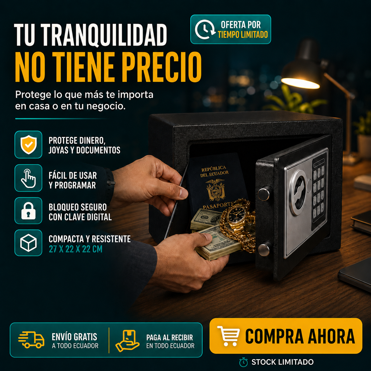 FortiSafe - ¡Protege lo que más valoras!