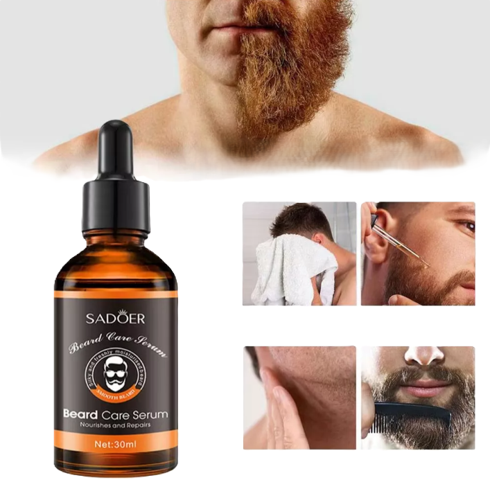 🔥Serum Barba Pro – Más Densa, Fuerte y Bien Cuidada 💪