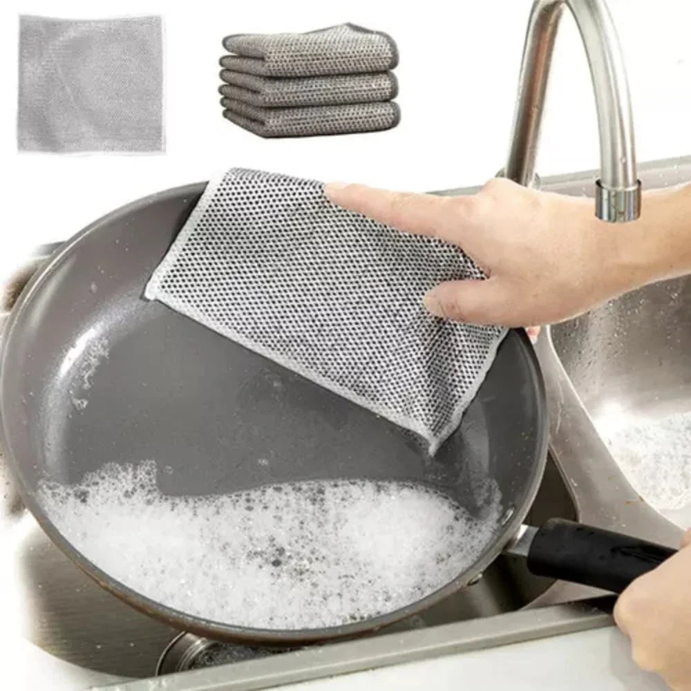 SteelClean x10 - ¡Quita grasa sin rayar!