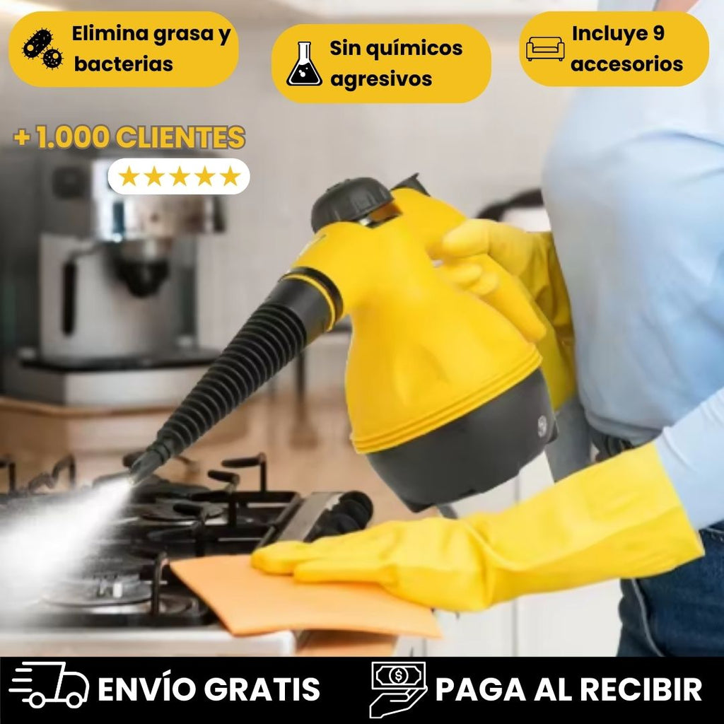 PureSteam X - ¡Desinfecta con vapor en minutos!