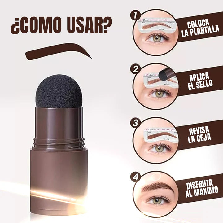 Polvo Cejas Wow! 🎯🌟 ¡Dile adiós a las cejas disparejas y poco definidas!