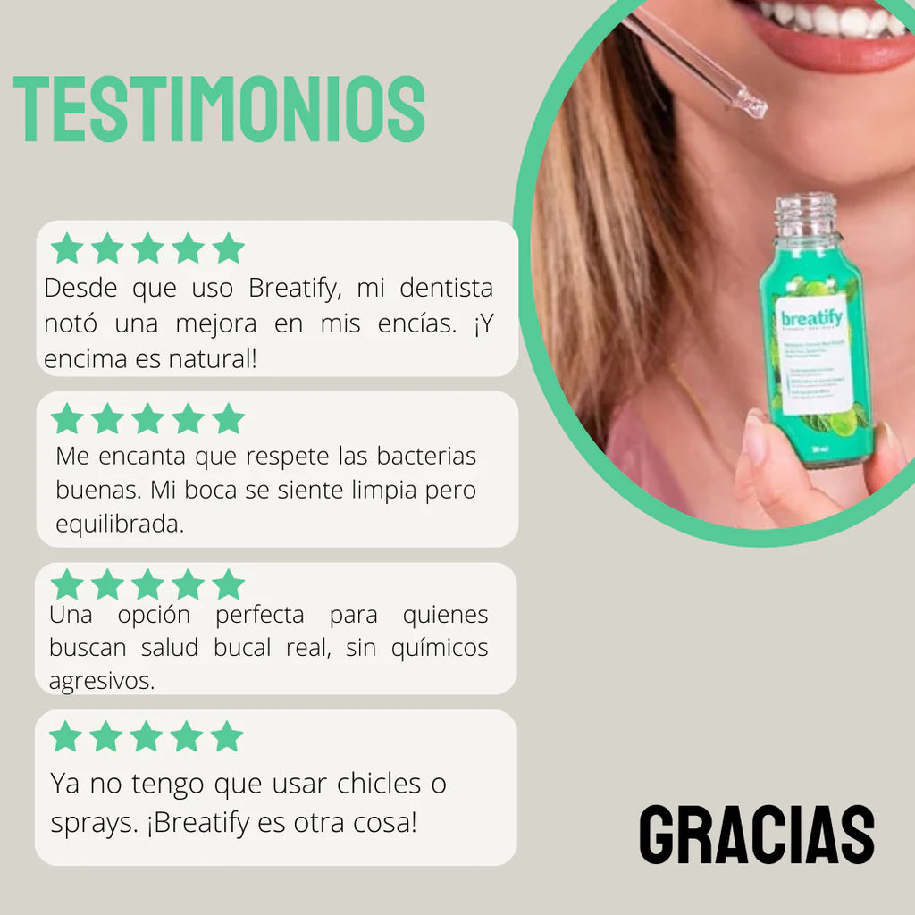 Breatify: Adiós al mal aliento 😮‍💨💧 ¡Recupera tu seguridad en cada conversación!