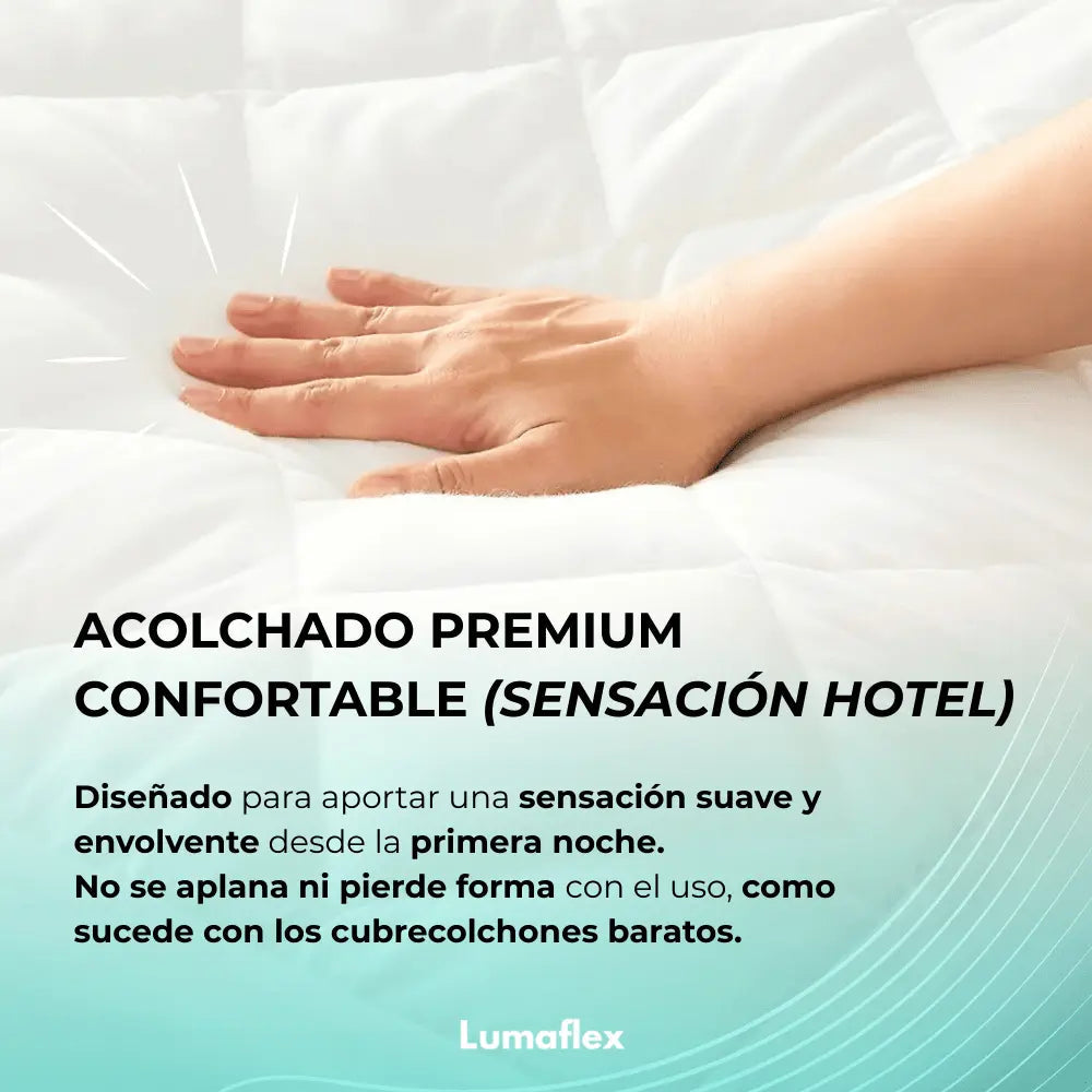 PureSleep Shield💦  ¡Bloquea líquidos y cuida tu descanso!